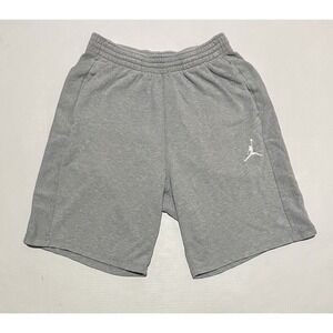 Jordan Mens Gray 809454-072 Sweat Shorts Pockets Activewear Size XL 10"